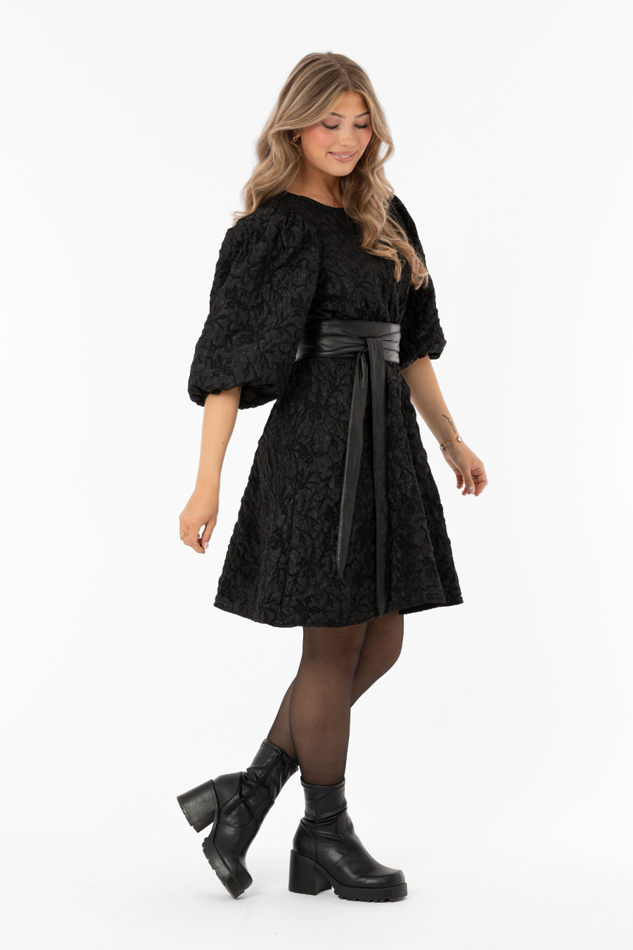 Belora dress - black - 5