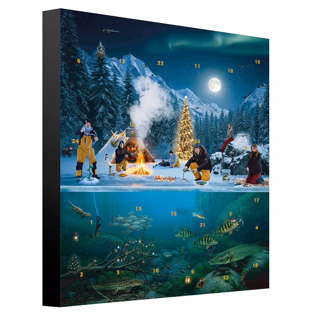 Kanalgratis Officiella Fiskekalender 2026 (julkalender)