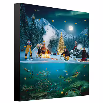 Kanalgratis Officiella Fiskekalender 2026 (julkalender)