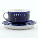 ウラ・プロコッペ  Valenciaシリーズ  コーヒーカップ＆ソーサー 1960年  9cm (4)