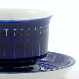 Ulla Procopé (Valencia 1960) Coffee Cup with with Blue Decor 9 cm (4)