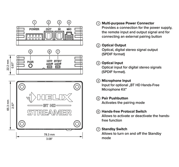 Helix BT HD Streamer - 5