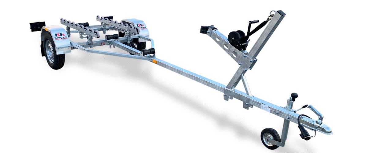 Båttrailer BK 0515RS 80km 500kg WSJ45K 12000:- - 3