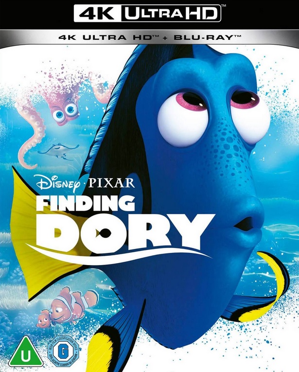 Finding Dory (ej svensk text) (4K Ultra HD + Blu-ray)