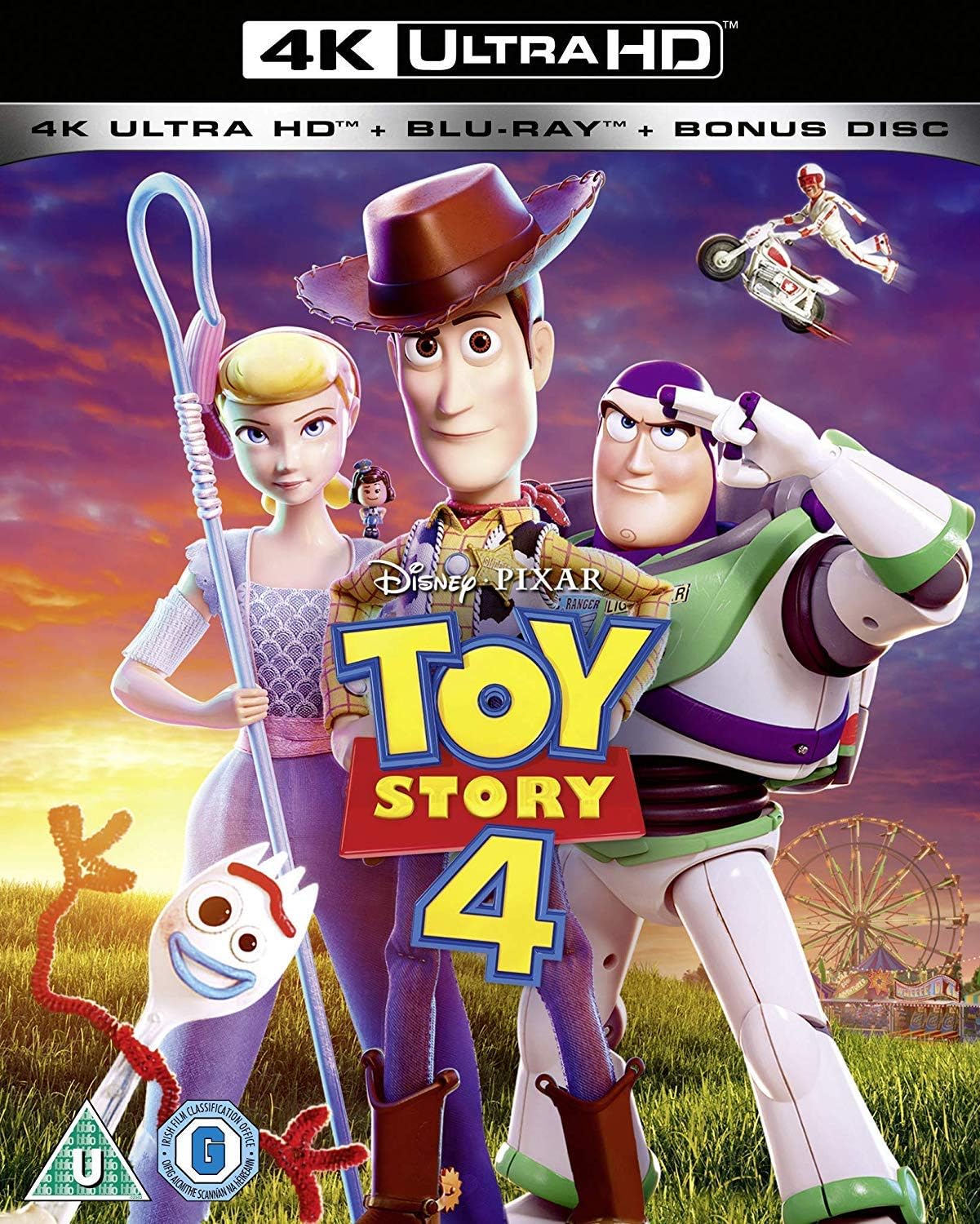 Toy Story 4 (ej svensk text) (4K Ultra HD + Blu-ray)