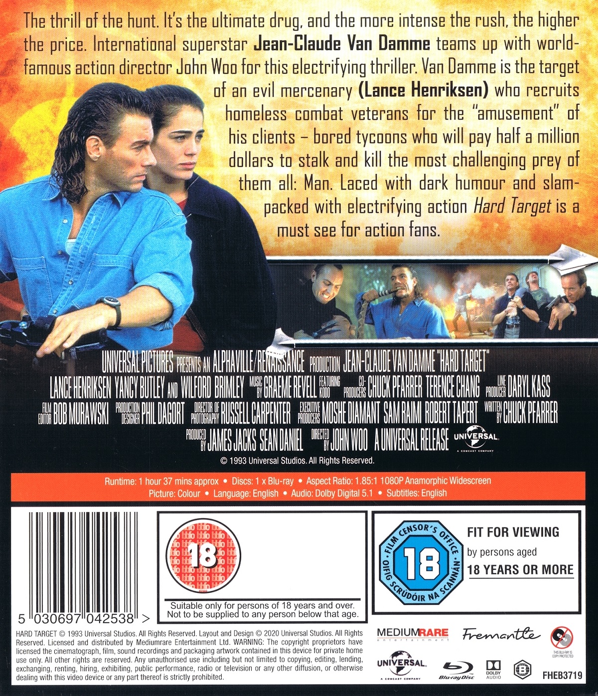 Hard Target (ej svensk text) (Blu-ray) - 2