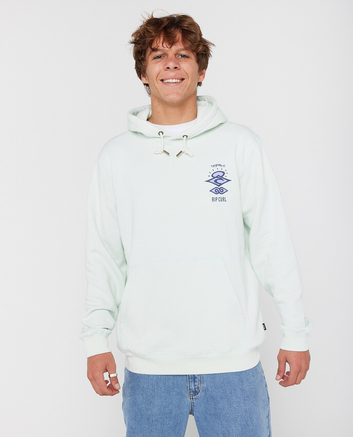 Rip Curl Search Icon Hoodie Green Mist - 2