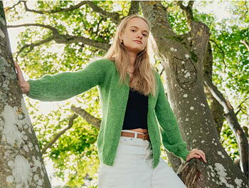 Hjertegarn Spring Cardi (17 m st 6)