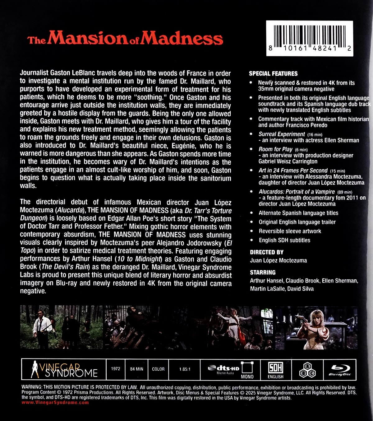 The Mansion of Madness (ej svensk text) (Blu-ray) - 2