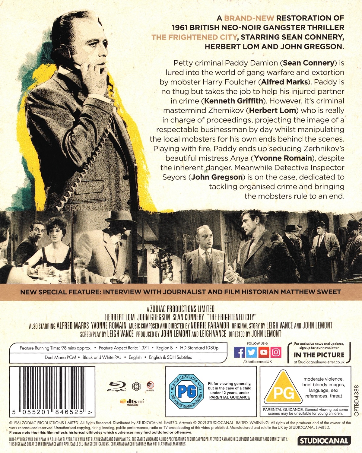The Frightened City (ej svensk text) (Blu-ray) - 2