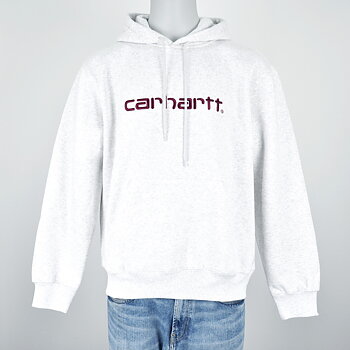 Carhartt WIP - Hooded Carhartt Sweatshirt Ash Heater/Rondo