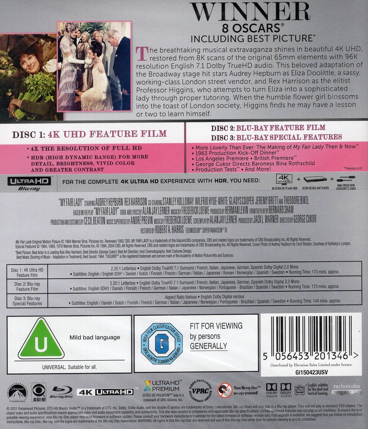 My Fair Lady (4K Ultra HD + Blu-ray) - 2