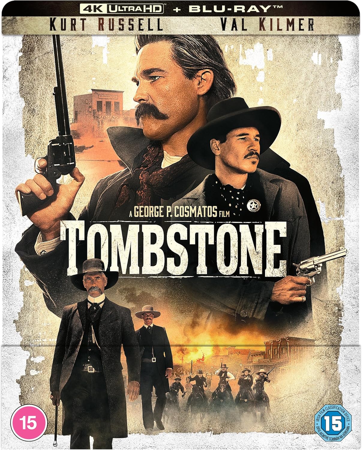 Tombstone (Limited Edition Steelbook) (4K Ultra HD + Blu-ray)