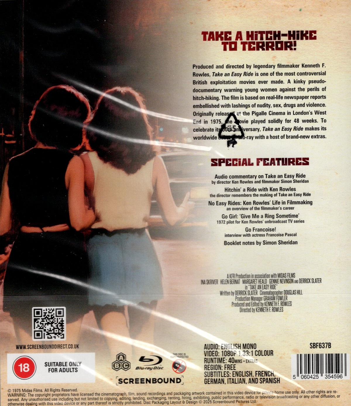Take An Easy Ride (ej svensk text) (Blu-ray) - 2