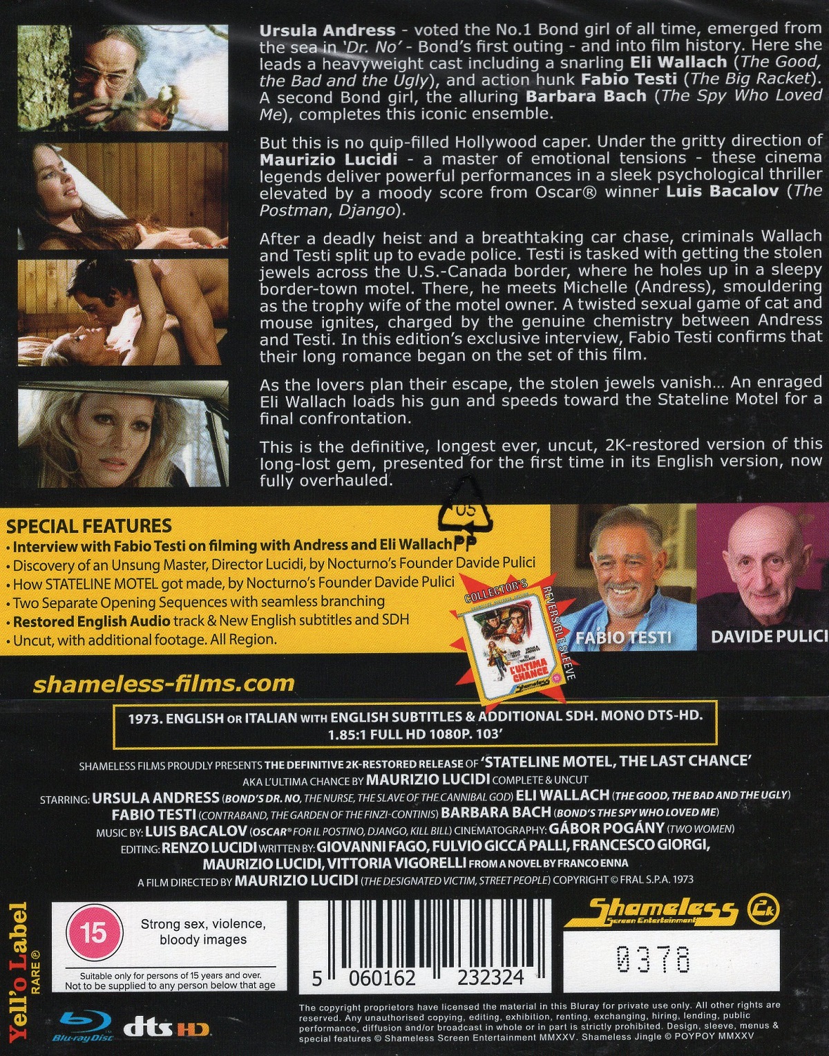 Stateline Motel (Limited Edition) (ej svensk text) (Blu-ray) - 2