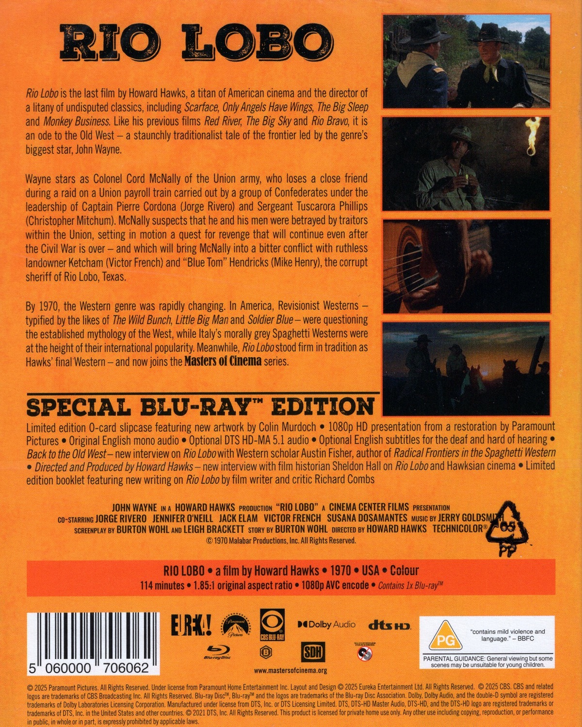 Rio Lobo (Limited Edition) (ej svensk text) (Blu-ray) - 2