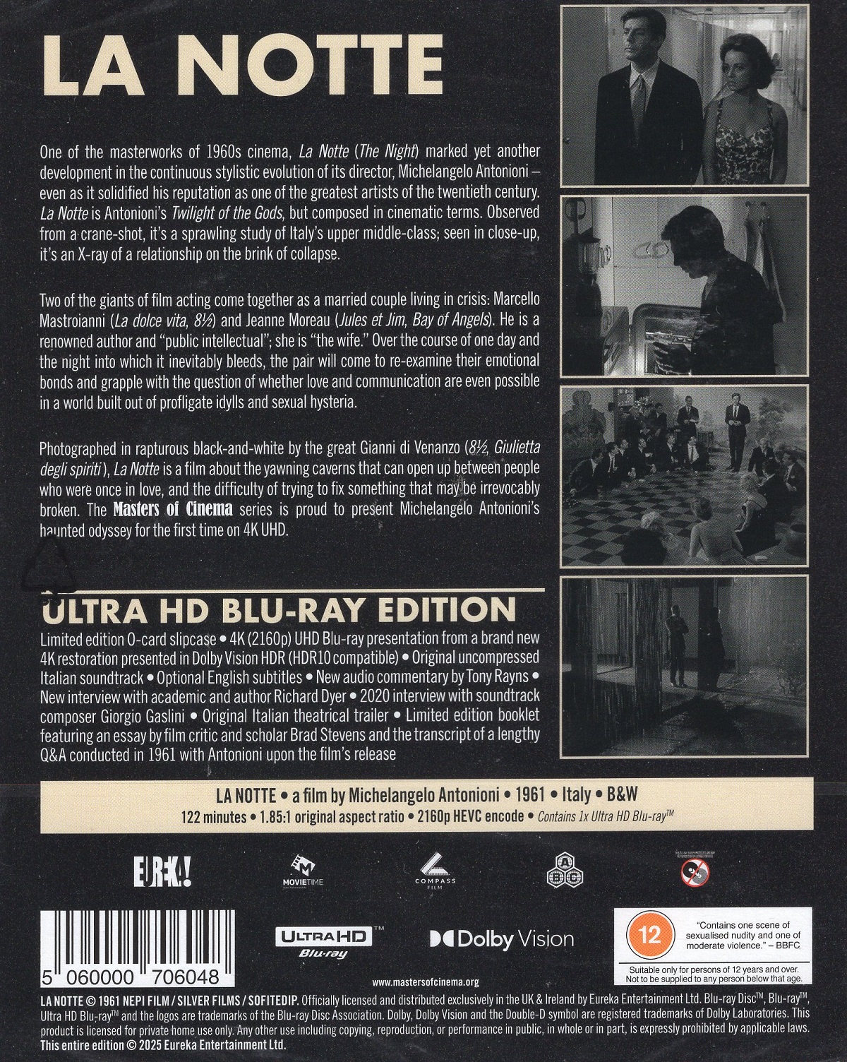 La Notte (Limited Edition) (ej svensk text) (4K Ultra HD) - 2