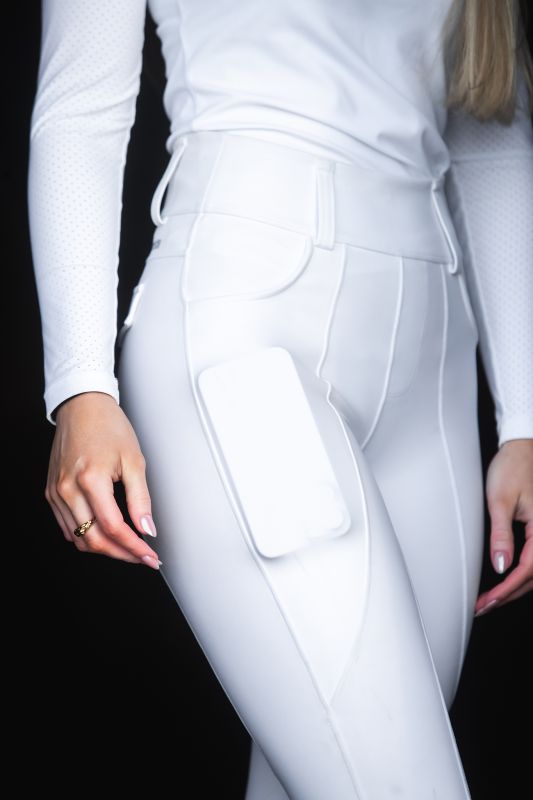 Top Reiter Kara Rid-leggings Vit