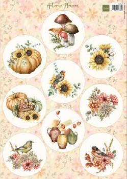 Marianne Design Bildark - Autumn Flowers