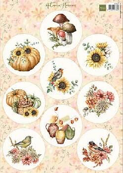 Marianne Design Bildark - Autumn Flowers