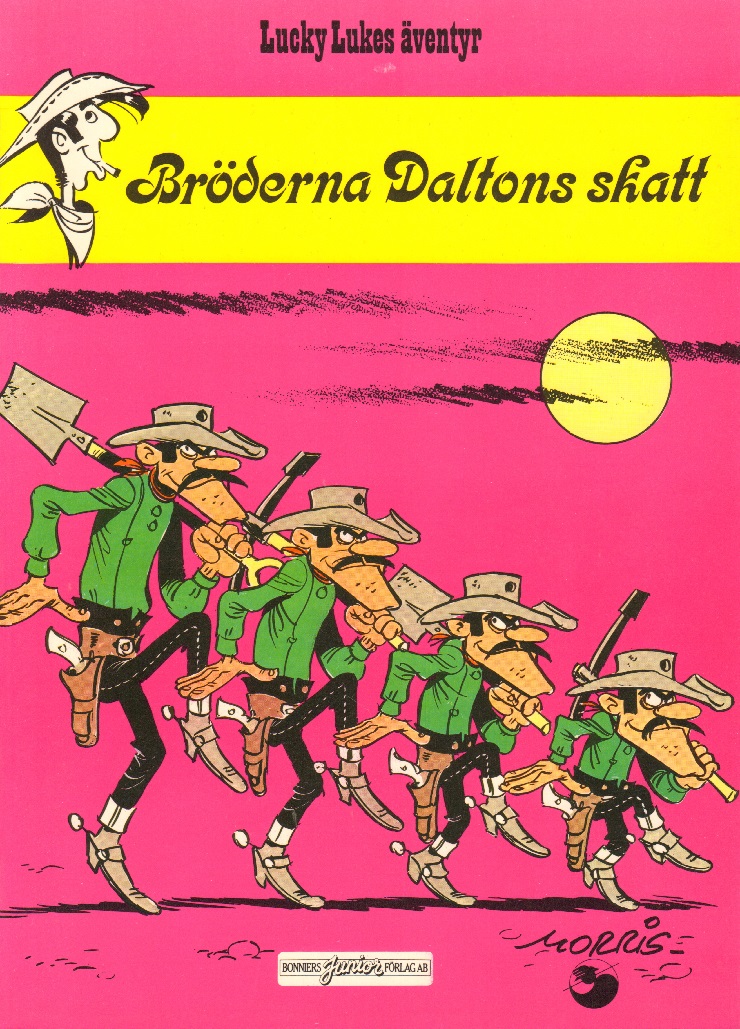 Lucky Luke 41 Bröderna Daltons skatt