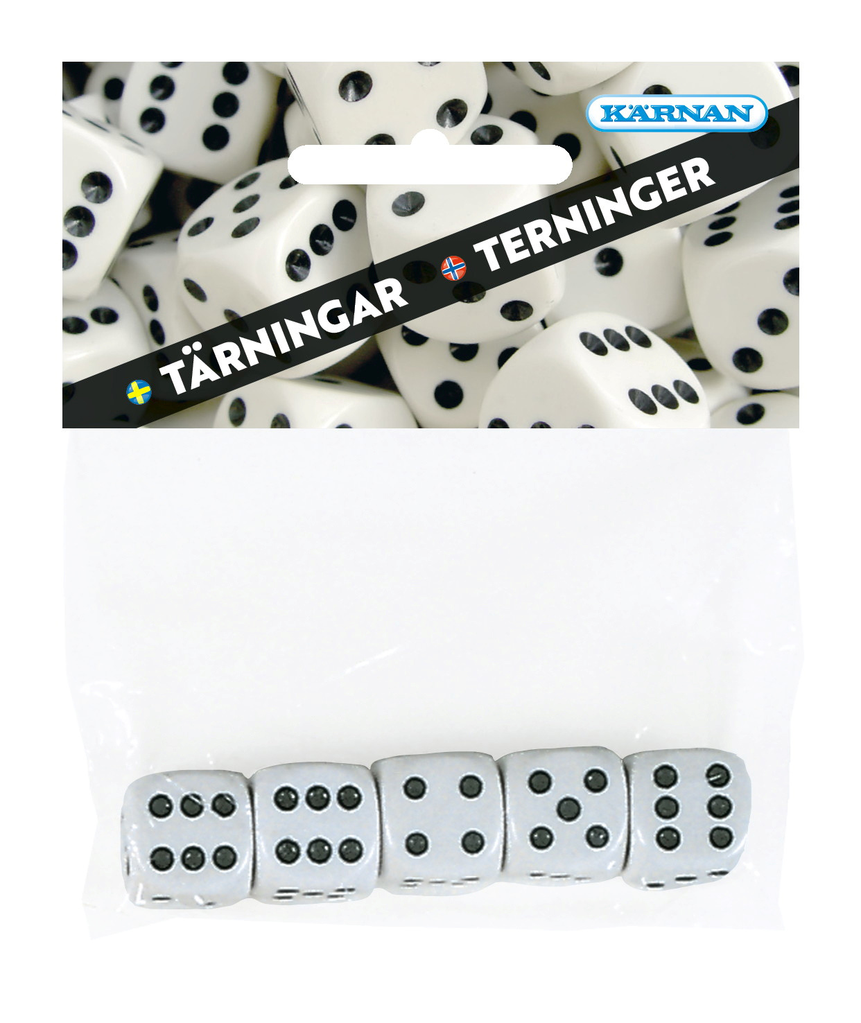 Tärningar 5-pack