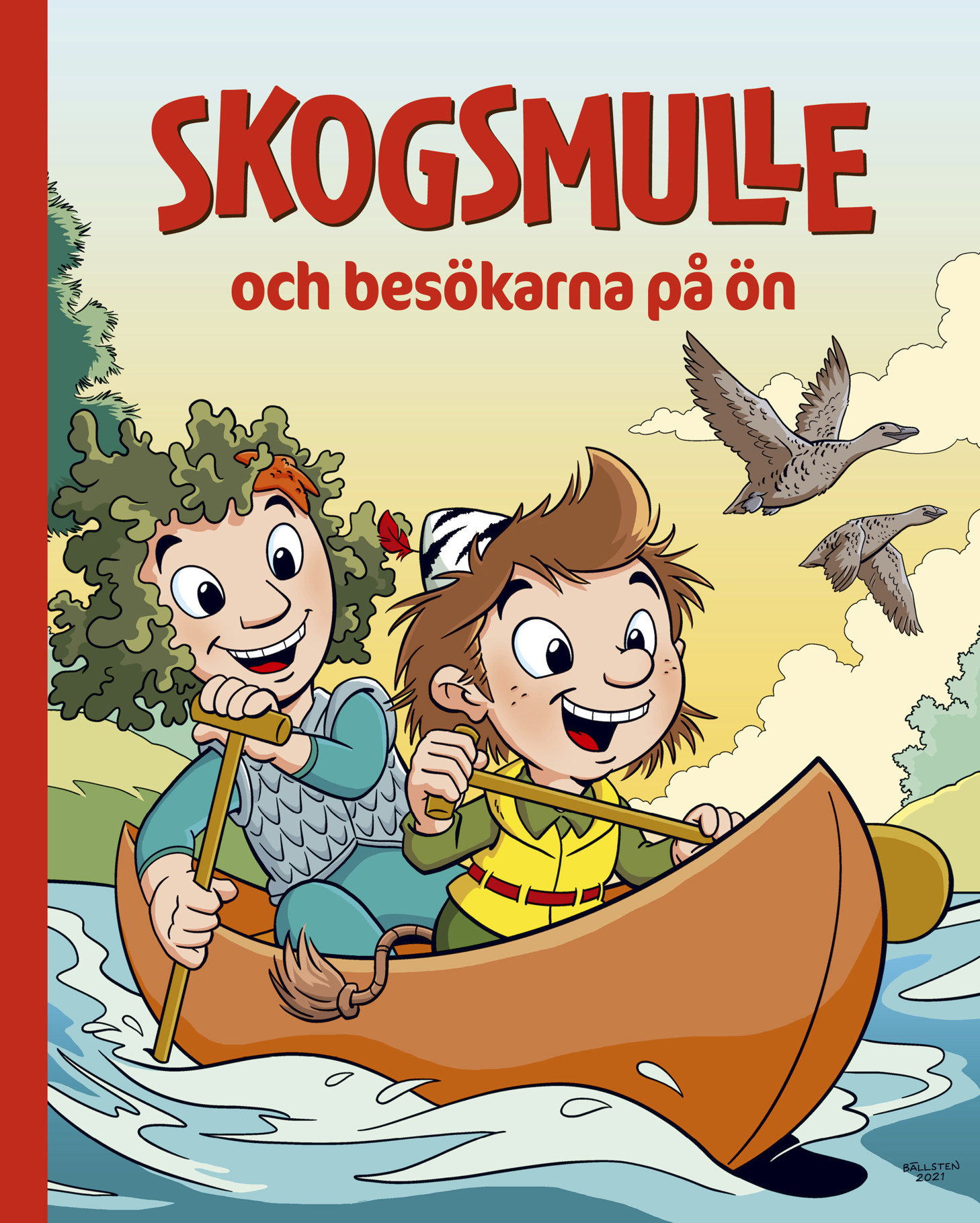Bok - Skogsmulle och besökarna på ön