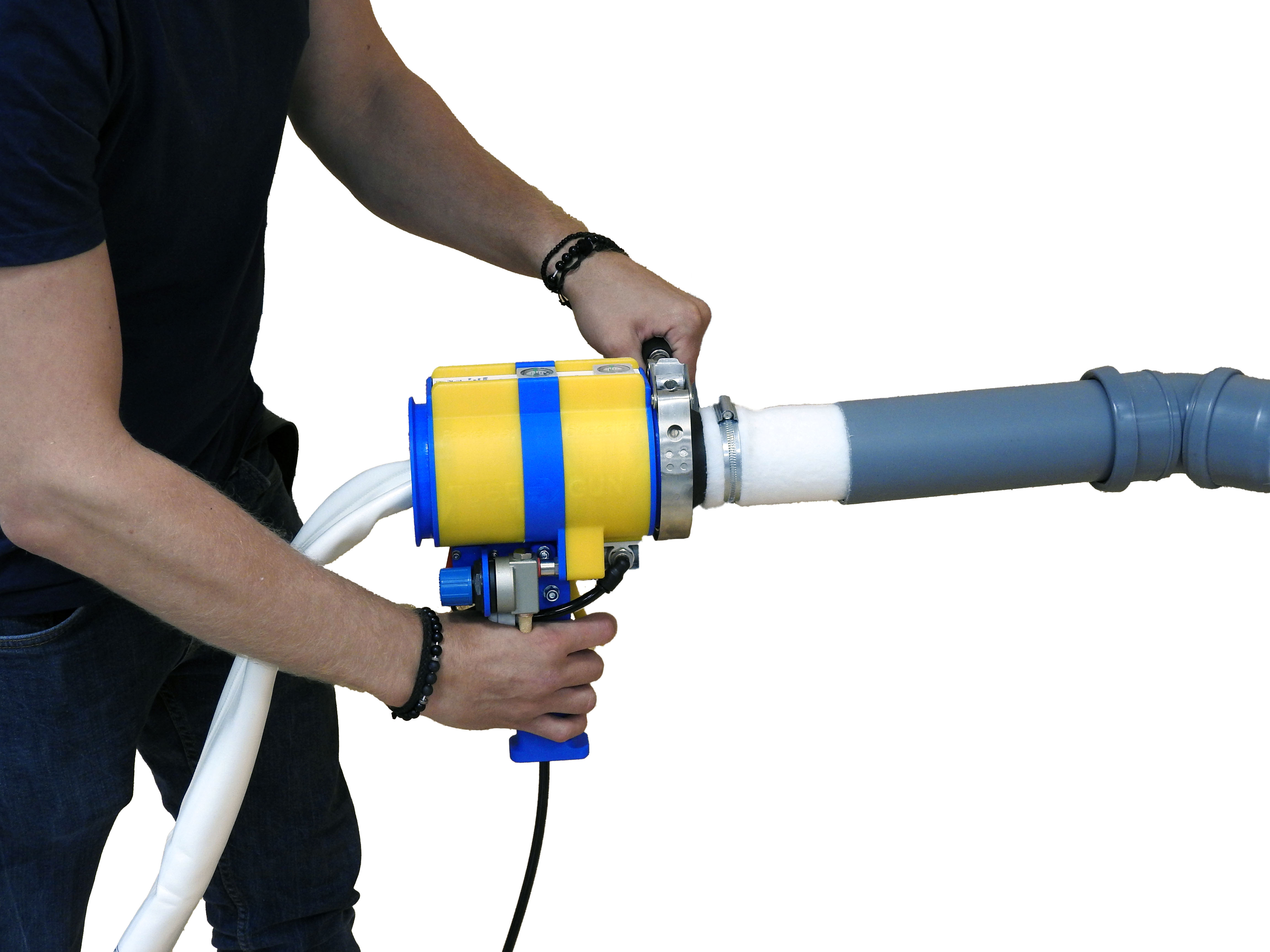 Tubegun Pocket-jet for 2" to 6"  - 6