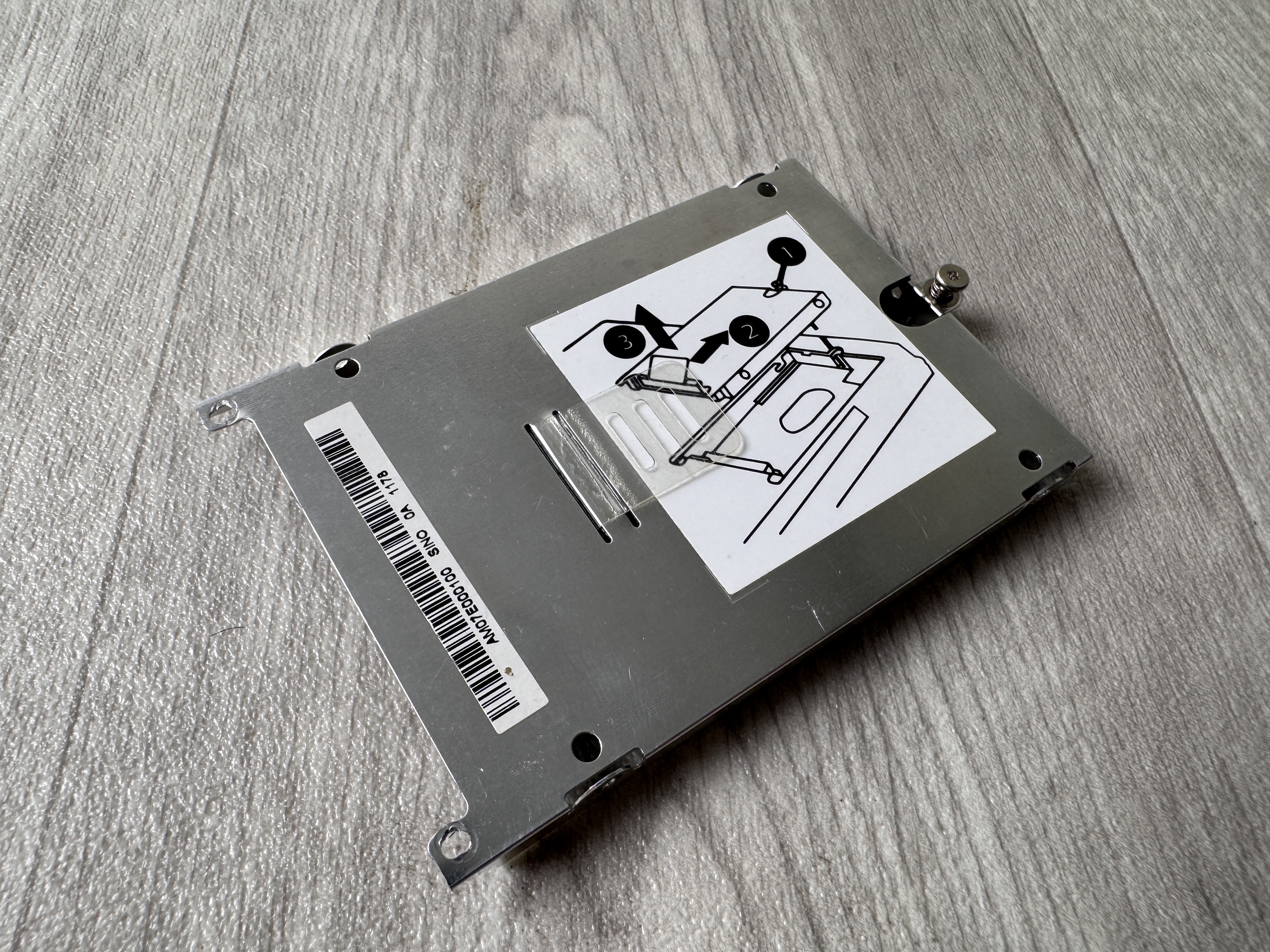 Original HP AM07E000100 HDD SSD Caddy Elitebook 8440P 8540W 6440B 6540B