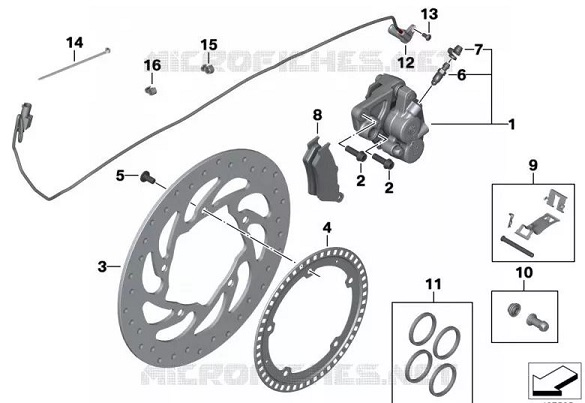 FA209/2HH  EBC SINTRADE Bromspads Bimota-BMW-Ducati-Honda-Husqvarna-KTM-Moto-Guzzi-Triumph-Victory -Yamaha-Zero - 4