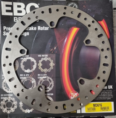 MD616 Bromsskiva BMW R850-R1100-R1150-K1600 Fram (34117701456) - 2