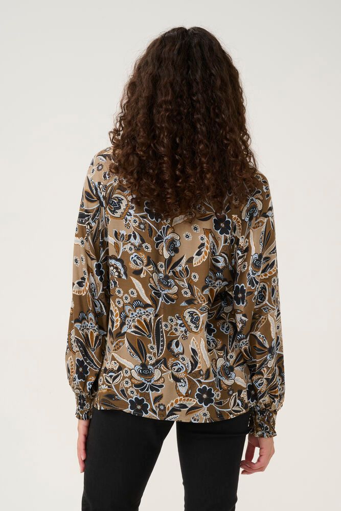 Culture Ibi Dittemarie ls blouse Sand Flower  - 2