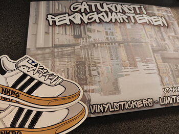 Gatukonst i Pekingkvarteren, vol. 2 - vinylstickers