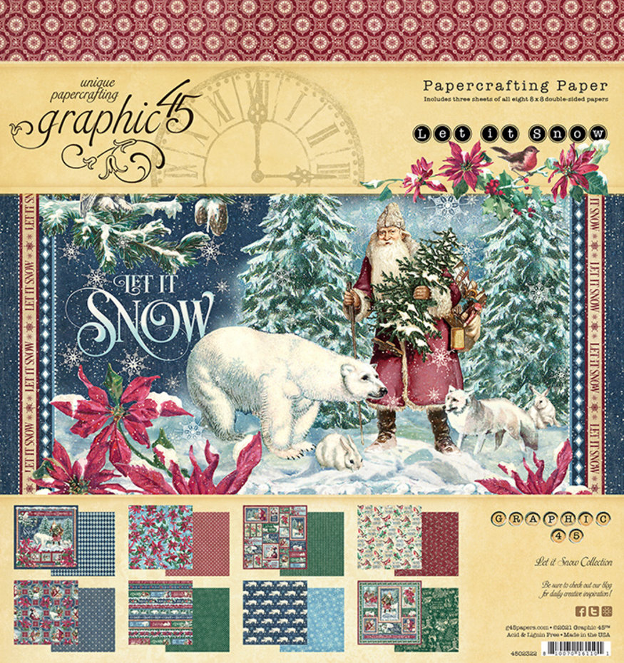 Let it Snow 8x8, Graphic 45