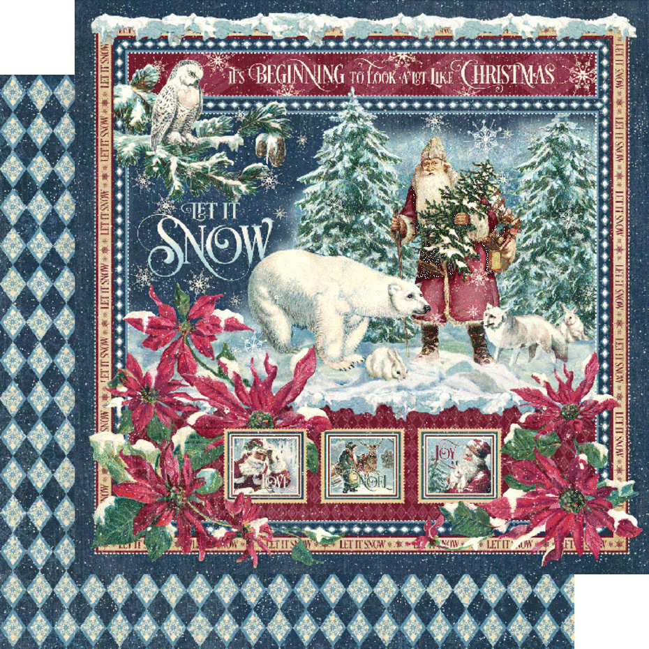 Let it Snow 8x8, Graphic 45 - 7