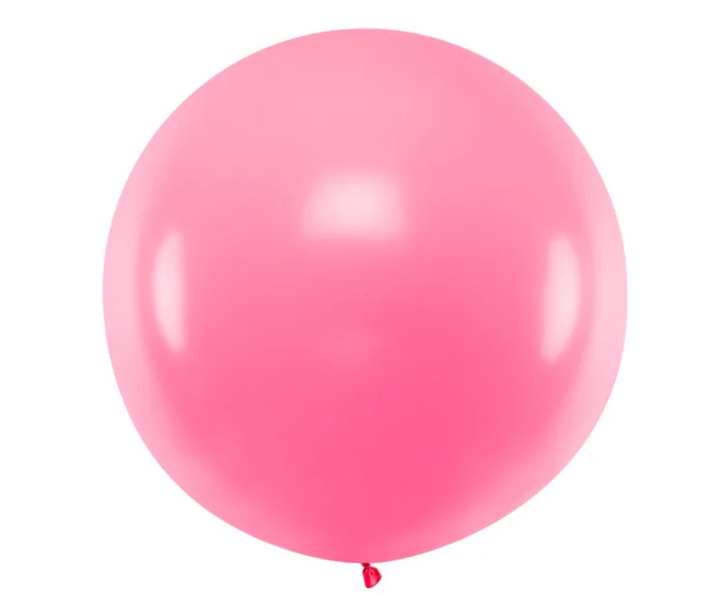 Gigantisk ballong  1 meter - Rosa