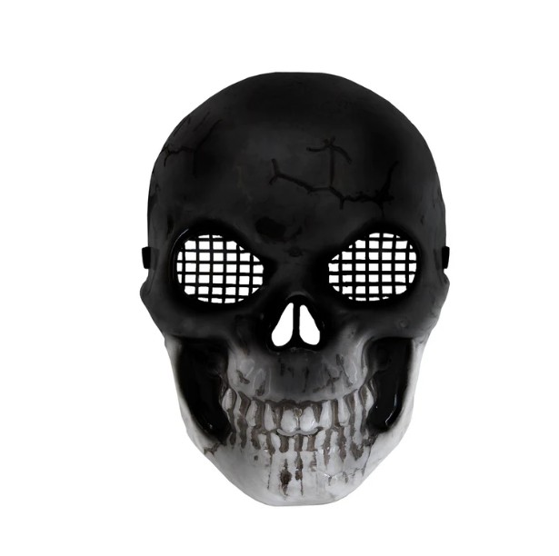 Mask utklädnad - Svart skull
