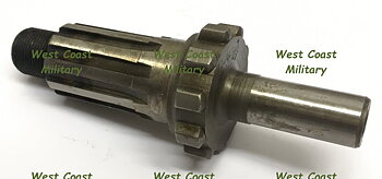 Shaft output front