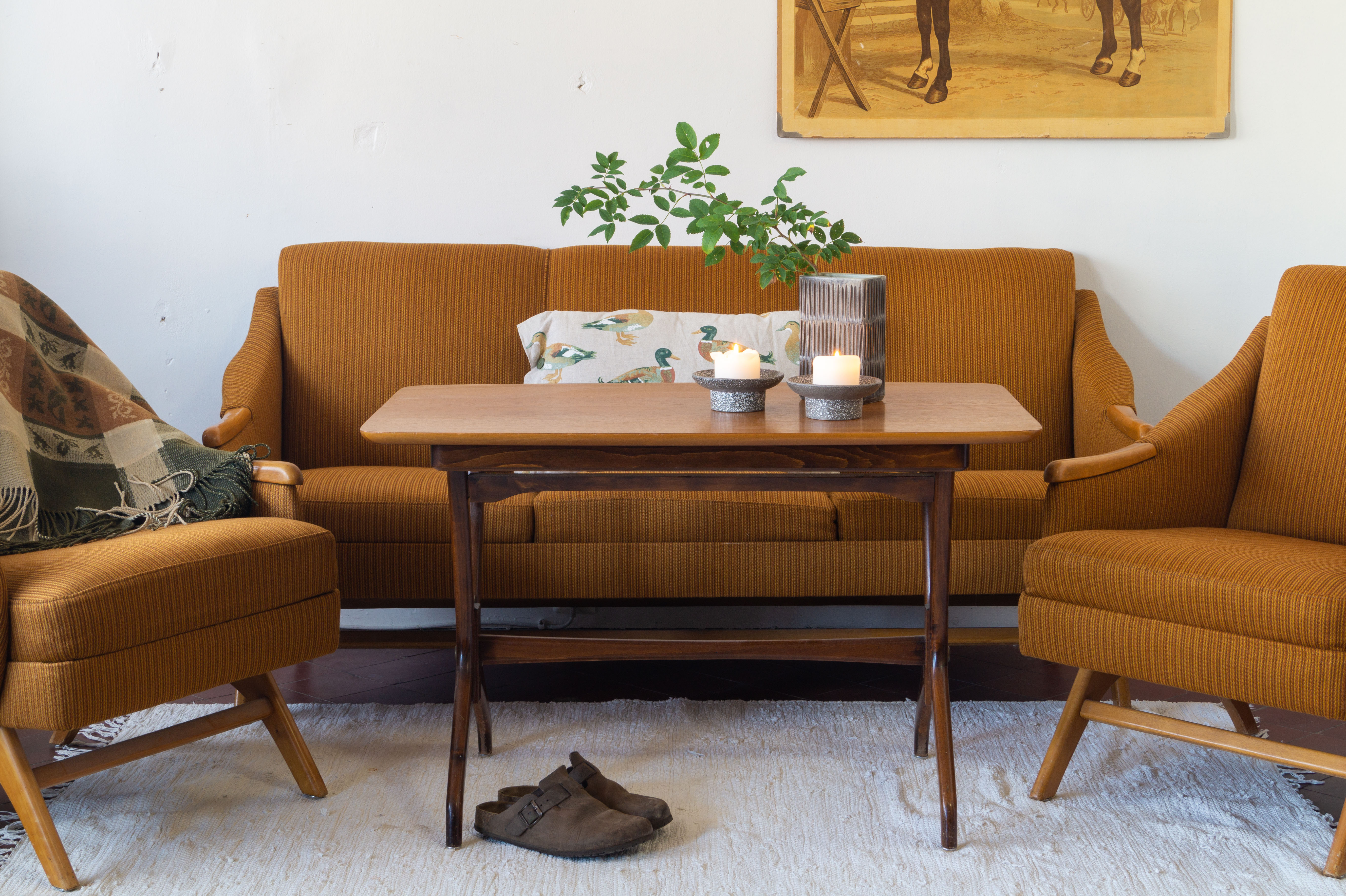 Smart och vackert bord i teak