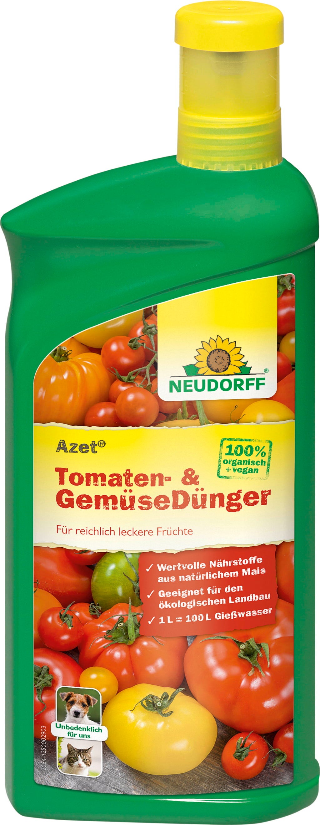 Ekologisk Grönsaksnäring - 1 liter - Neudorf