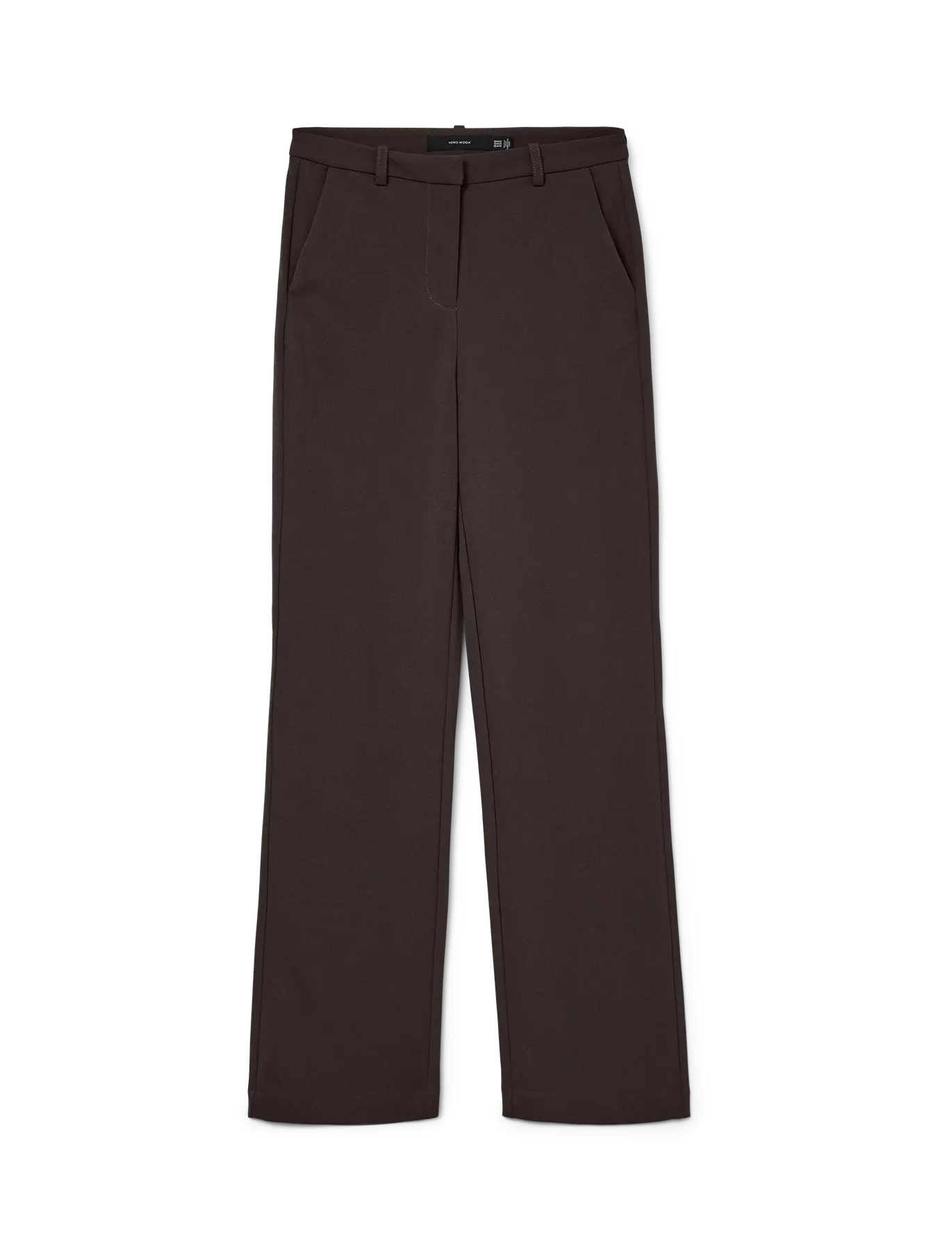 Vero Moda - Zamira Rak Byxa Brun - 5