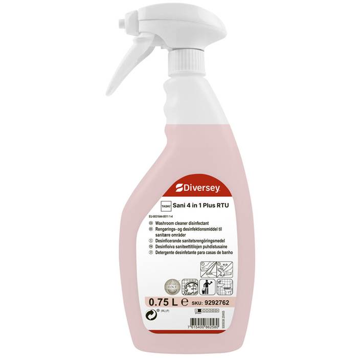 Sanitetsrent 4in1 Plus 0,75L