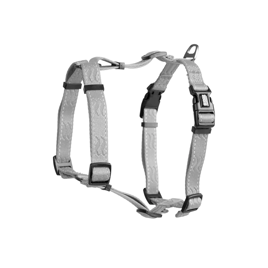 Selected by ZOO Harness Rufus H-harness adjustable, Gray - Various sizes - 4