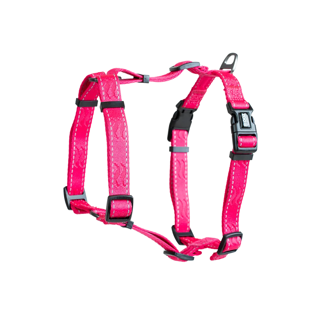 Selected by ZOO Harness Rufus H-harness adjustable, Pink - Various sizes - 4