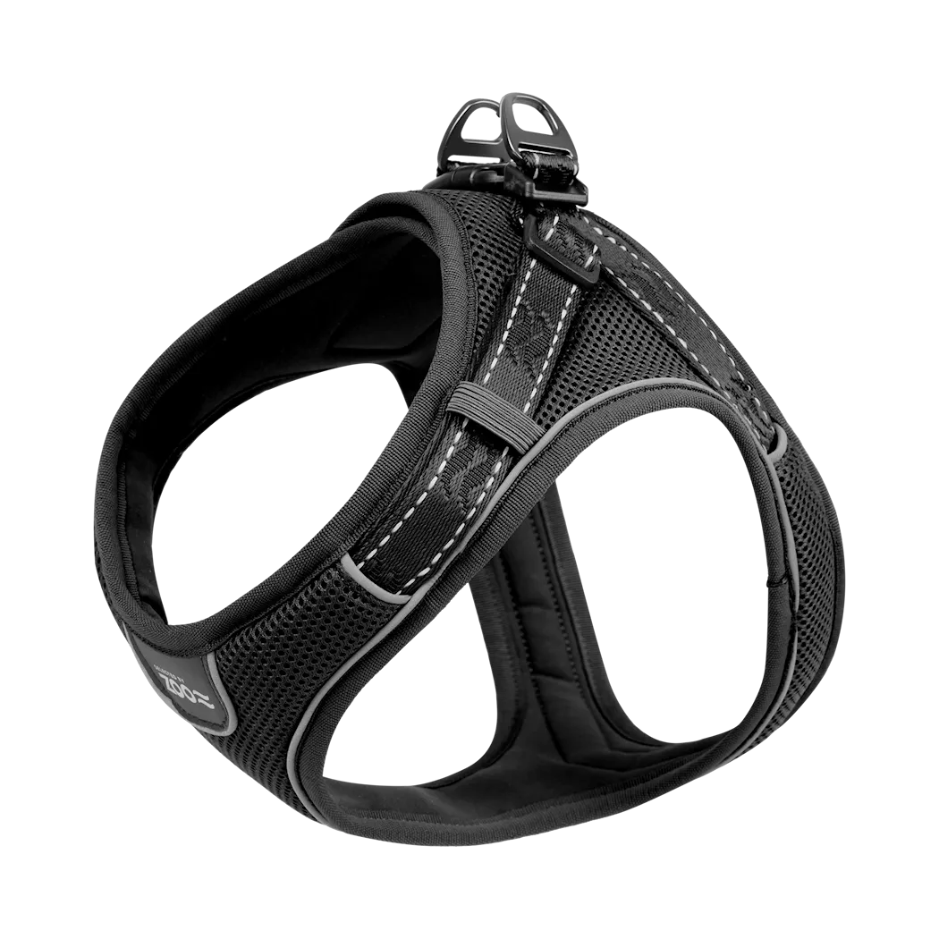 Selected by ZOO Harness Rufus Soft adjustable, Black - Various sizes - 5