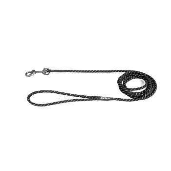 Selected by ZOO Leash Rufus rope, Black - Various sizes