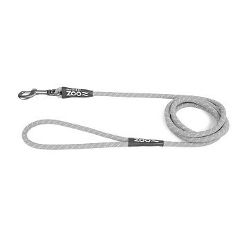Selected by ZOO Leash Rufus rope, Gray - Various sizes