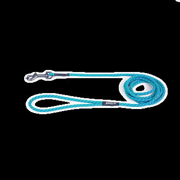 Selected by ZOO Leash Rufus rope, Turquoise - Various sizes