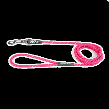 Selected by ZOO Leash Rufus rope, Pink - Various sizes
