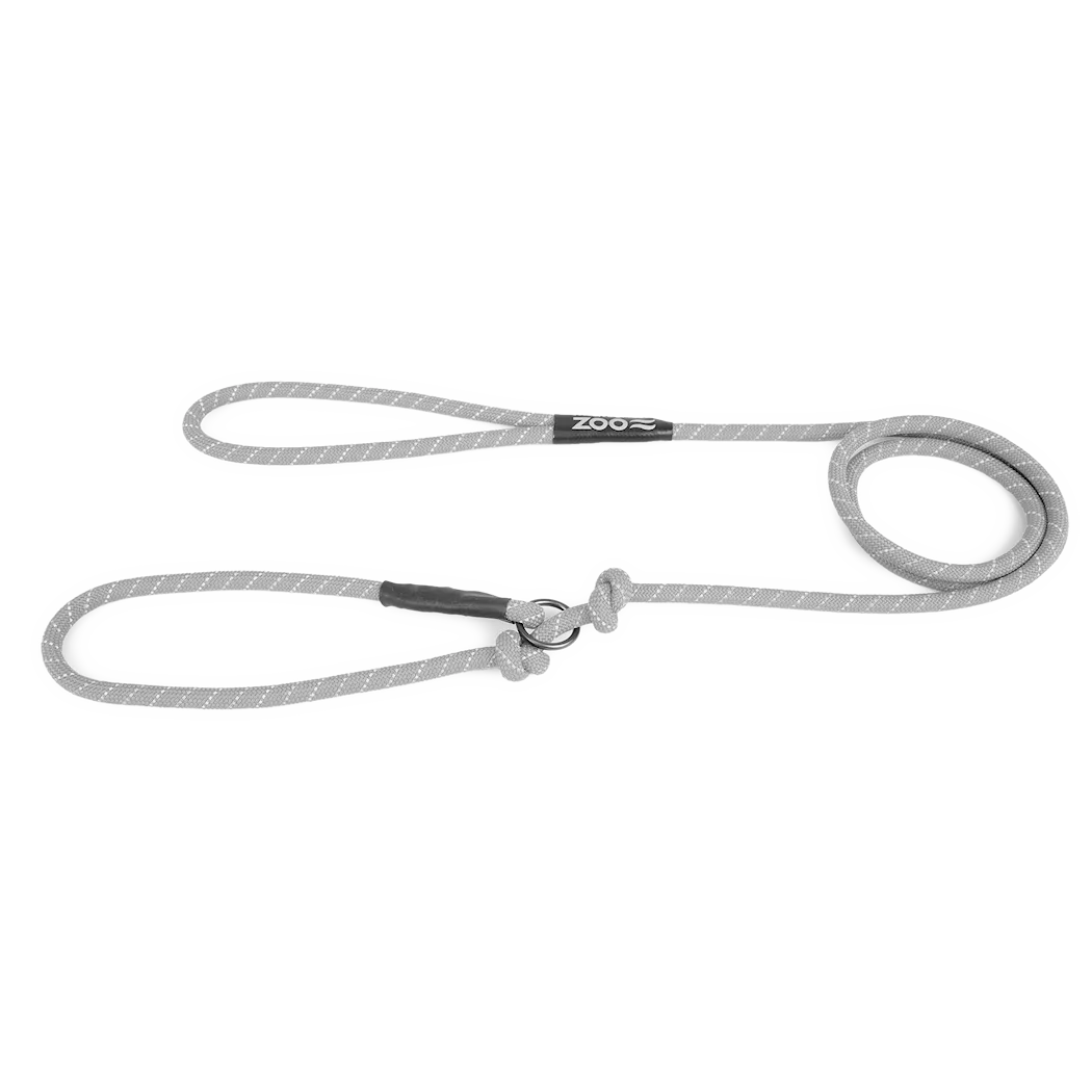 Selected by ZOO Retriever leash Rufus rope, Gray - Various sizes